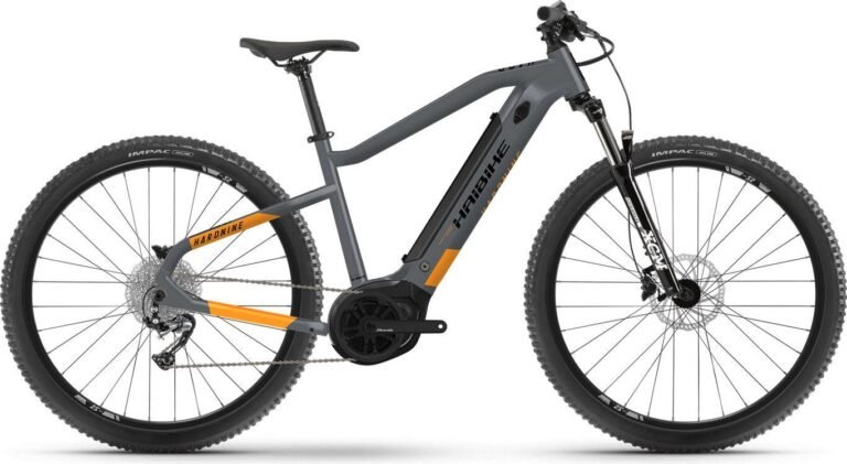 Haibike eMTB HardNine 4 frein à disque hydraulique sécurité descente