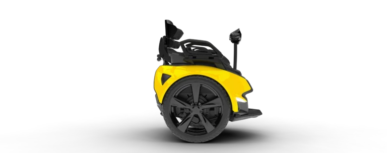 Genny Zero véhicule électrique auto-équilibré vu de face