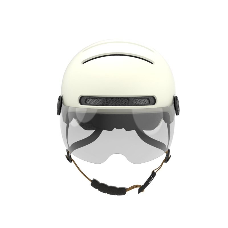 Vue latérale du casque connecté LIVALL L23 avec visière amovible