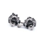 Pédales Shimano Deore XT PD-M8100 vues de face