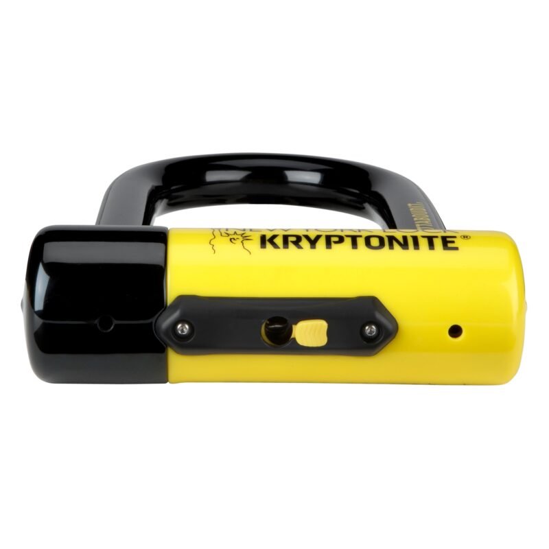 Antivol Kryptonite Fahgettaboudit 1410 installé sur un vélo électrique