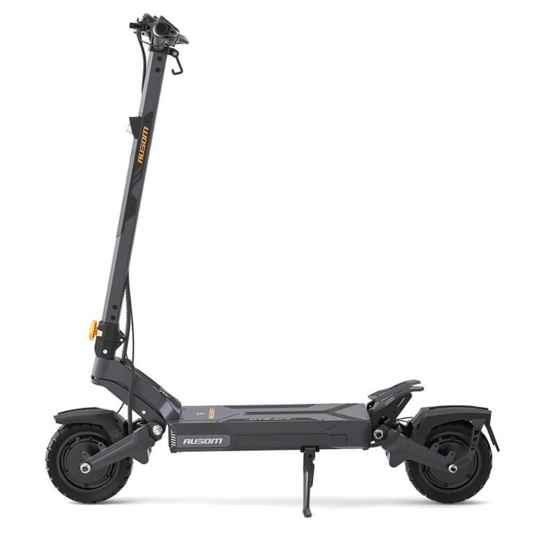 Trottinette électrique Ausom DT2 Pro avec suspension double bras oscillant