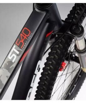 Rockrider ST 540 V2 VTT semi rigide bleu noir 27.5 pouces