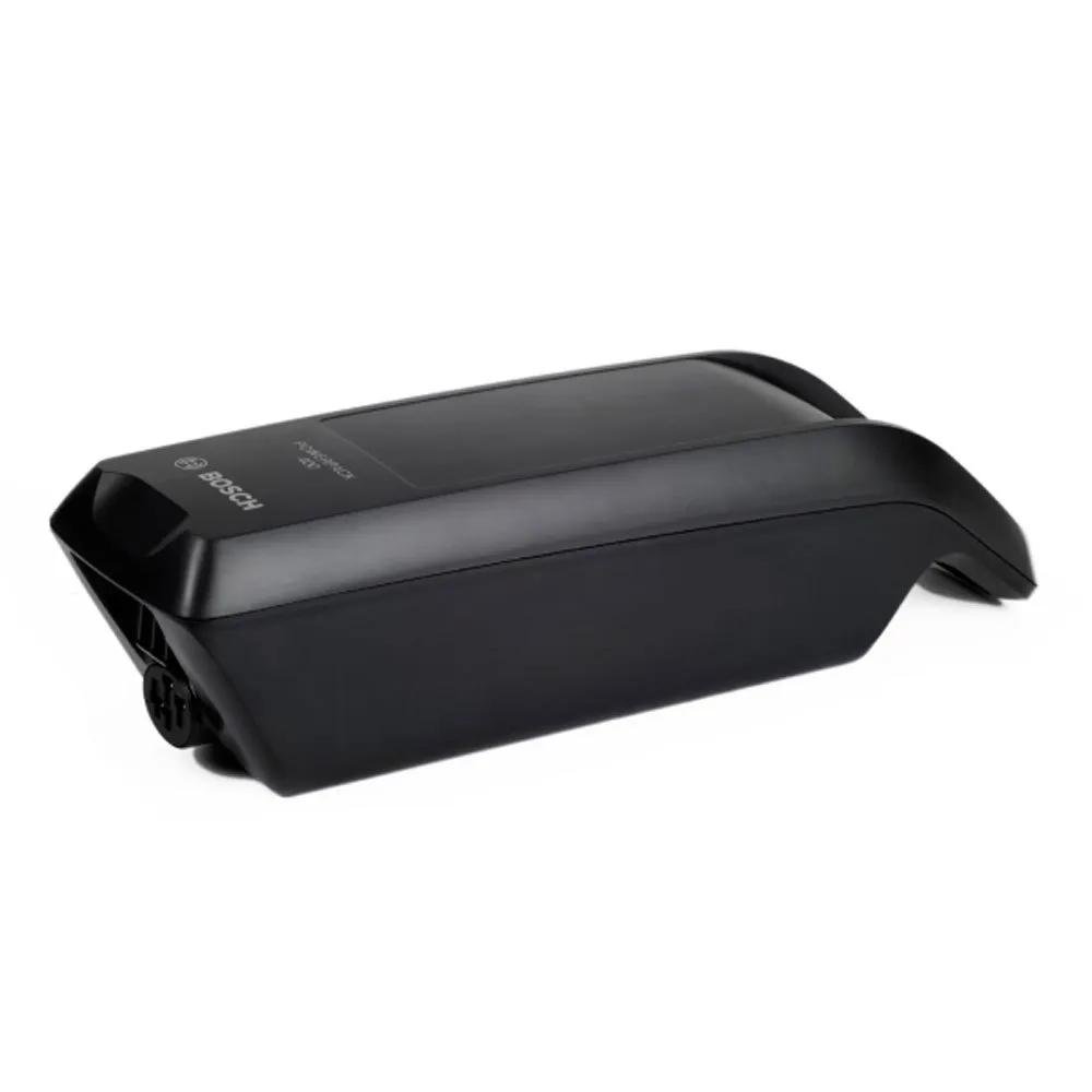 Batterie Bosch 300 Wh pour usage urbain et quotidien Vue latérale de la Bosch PowerPack 300 Frame anthracite