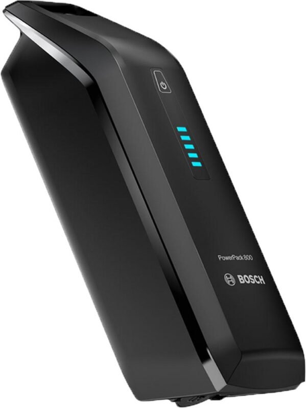 Batterie Bosch PowerPack 800 installée sur un vélo électrique