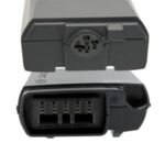Batterie Bosch PowerPack 300 fixée sur cadre vélo électrique