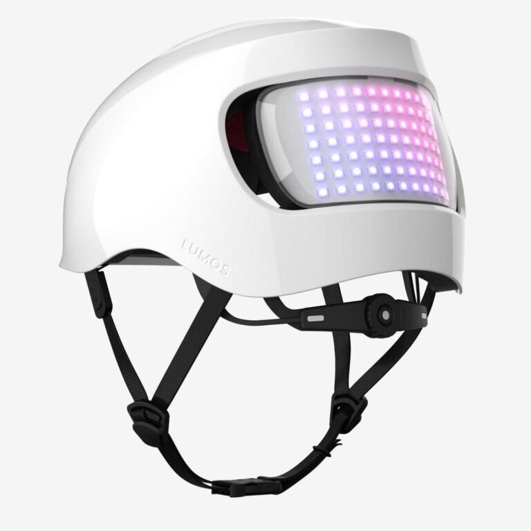 Casque vélo connecté Lumos Matrix avec écran LED personnalisé