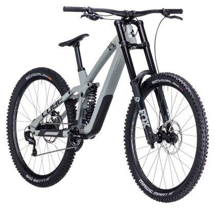 VTT descente Cube Two15 HPC SLX 29 Swampgrey noir en vue latérale