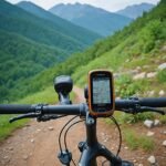 Vue rapprochée de l’écran tactile Garmin Edge 1030 Plus