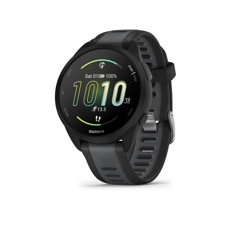 Garmin Forerunner 165 Music avec GPS précis et entraînement intelligent Montre GPS Garmin Forerunner 165 Music avec bracelet sport noir
