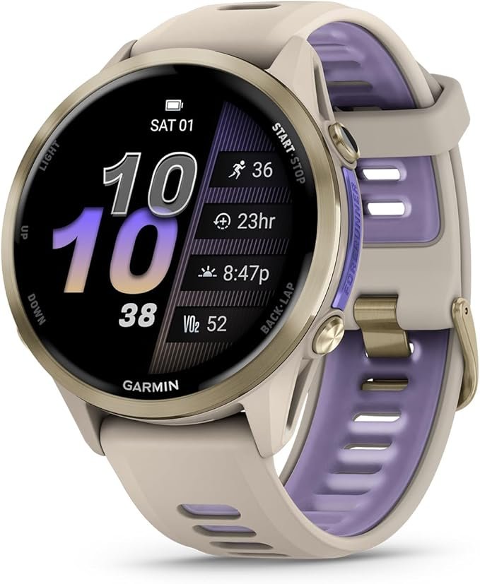 Garmin Forerunner 970 montre connectée running avec design premium Garmin Forerunner 970 avec boîtier titane finition premium