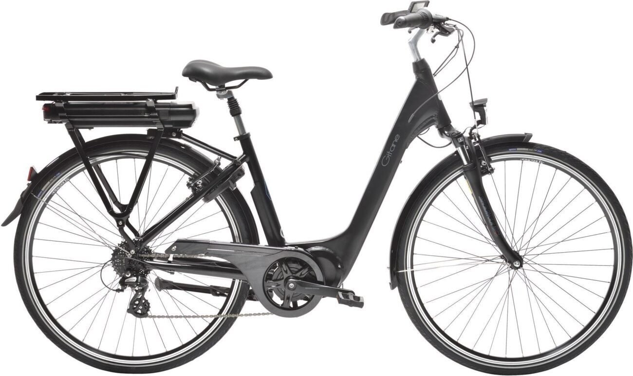 Vélo électrique Gitane ORGAN’e-Bike Central noir avec moteur Shimano