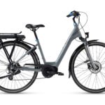 Gitane Organ e-Bike Disc gris VAE urbain freins disque hydrauliques Shimano MT200