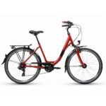 Vélo électrique urbain Gitane Salsa D7 26 avec roues 26 pouces