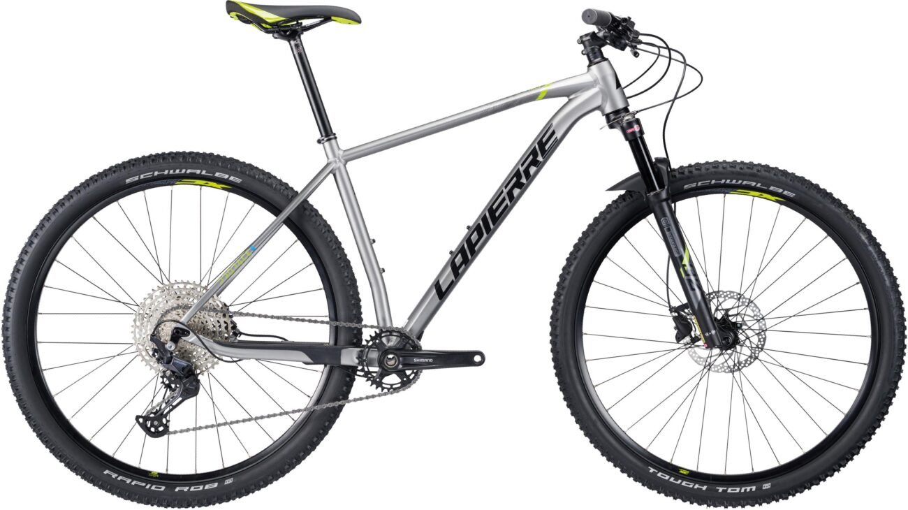 Lapierre Prorace 3.9 VTT bleu vue latérale complète