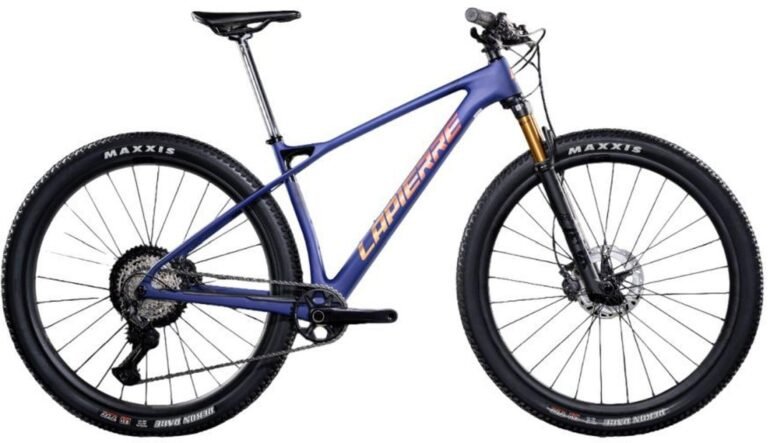 VTT cross-country Lapierre Prorace 8.9 sur terrain technique