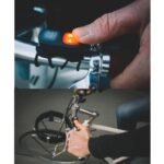Vue latérale du Lumos Matrix MIPS avec éclairage intelligent intégré
