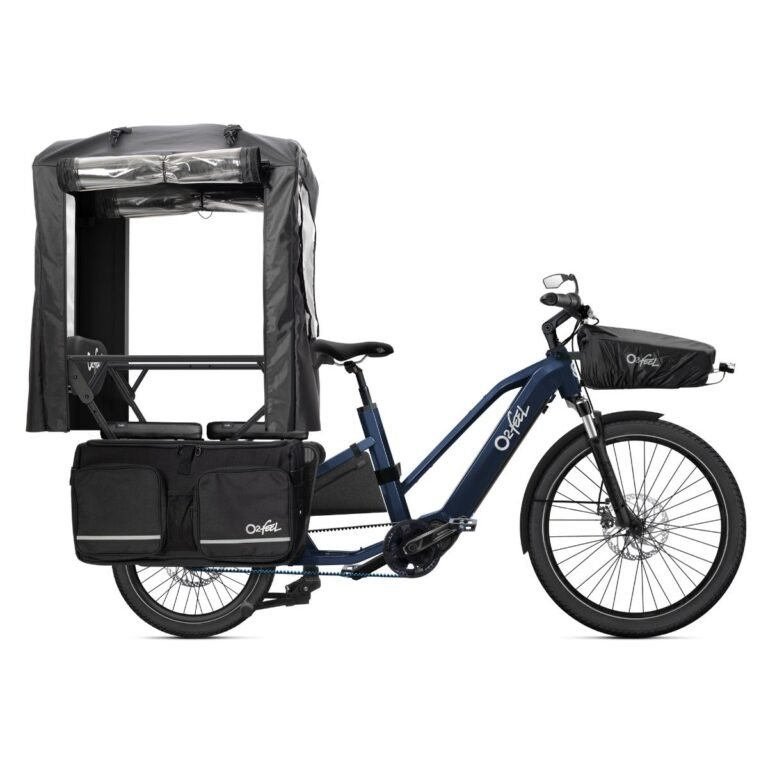 O2feel Equo 7.1 Adventure : Vélo Cargo Électrique Tout-Chemin Premium