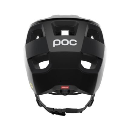 Casque POC Kortal Race MIPS noir vu de face