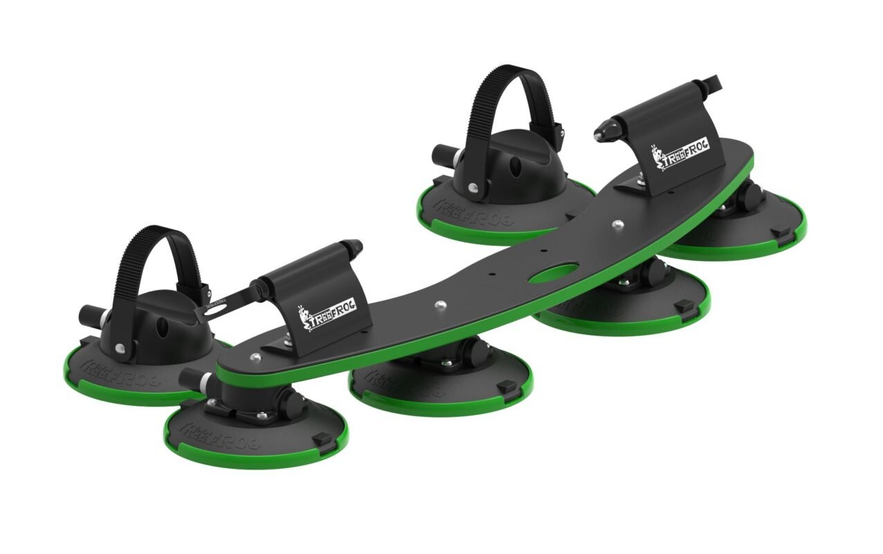 Porte-vélos TreeFrog Pro 2 fixé sur toit de voiture