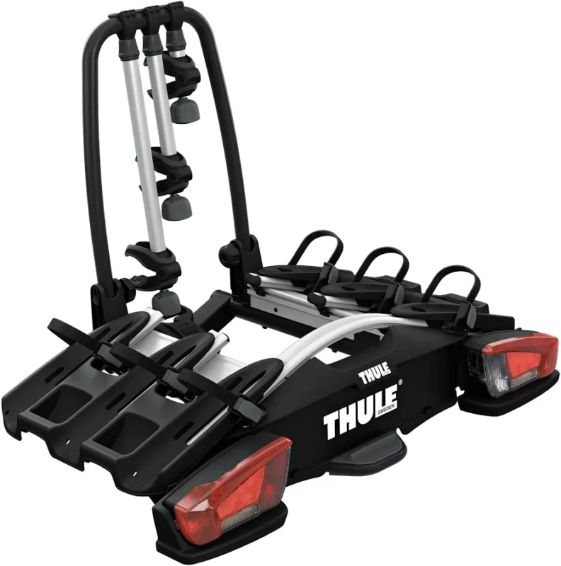 Vue latérale du Thule VeloCompact F compatible vélos électriques