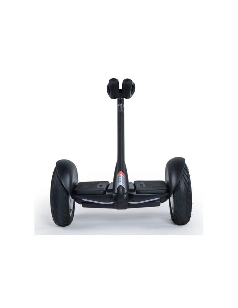 Segway Ninebot S avec barre de genou centrale noire