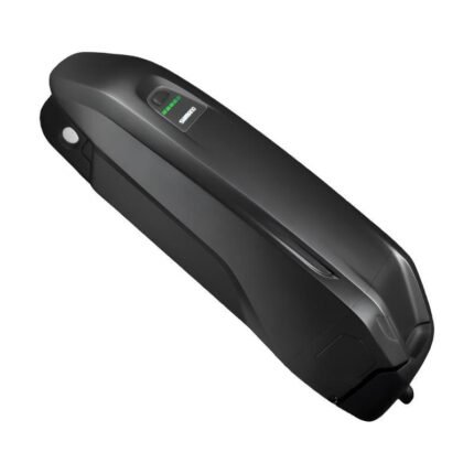 Batterie Shimano STEPS 504Wh installée sur cadre de VAE