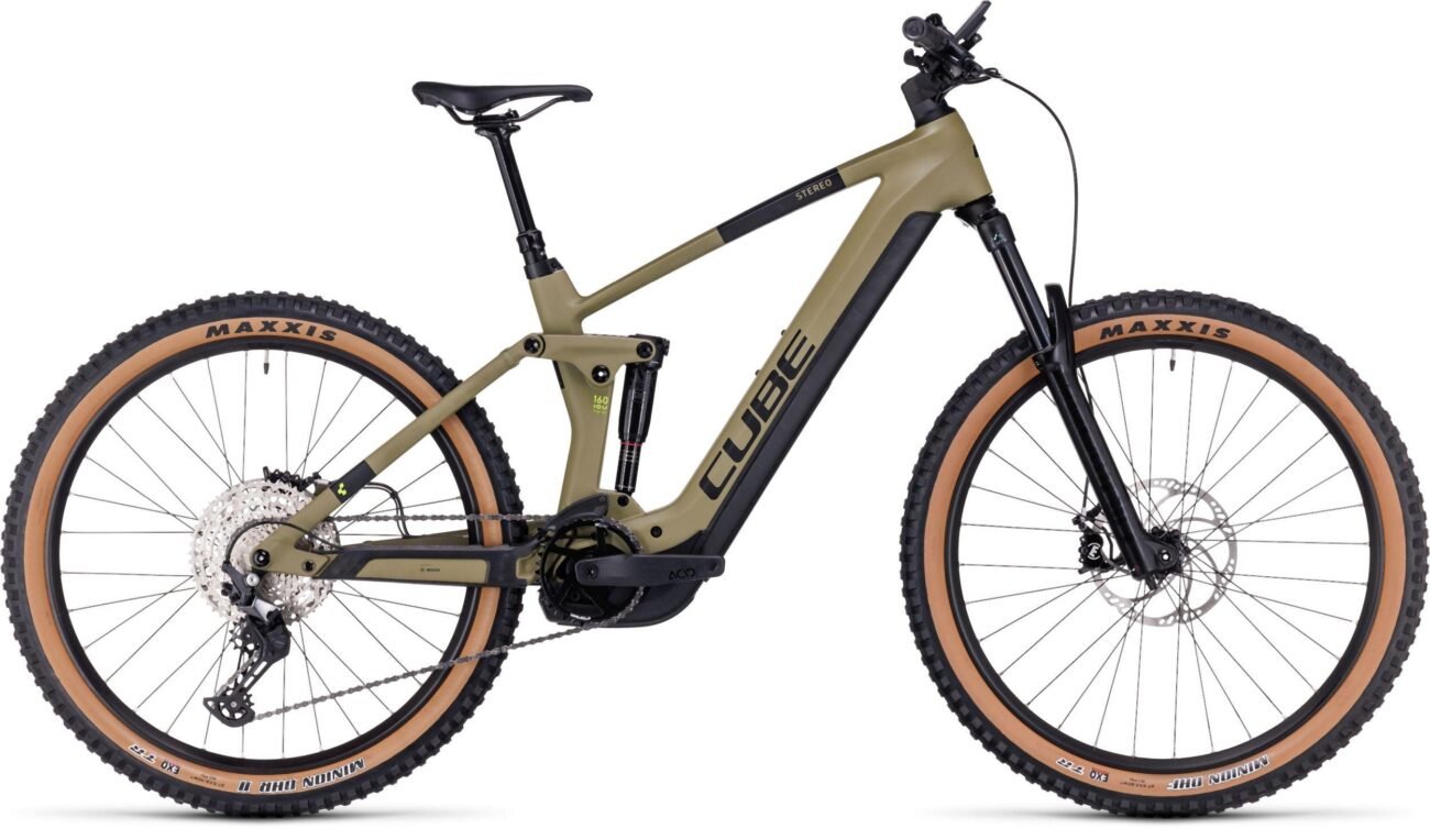 VTTAE Cube Stereo Hybrid 160 HPC Race équipé d’une suspension intégrale 170 mm