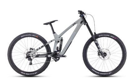 Cube Two15 HPC SLX 29 gris noir conçu pour bike park et compétition