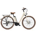 Vélo électrique O2feel iVog City Up 4.1 utilisé en environnement urbain