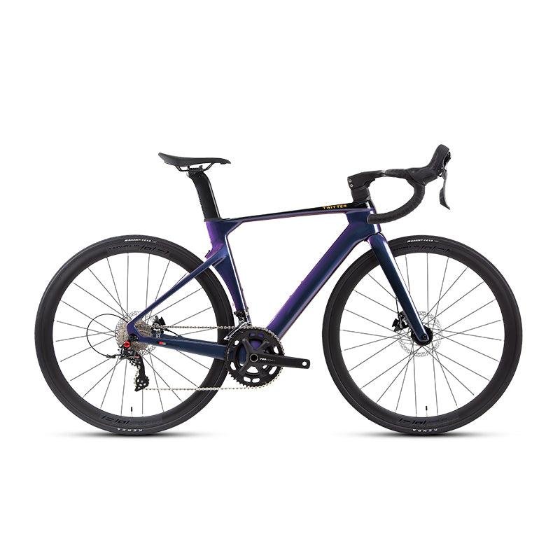 Test et Avis Twitterbike R5 Pro – Vélo Route Carbone Premium Vélo carbone Twitterbike R5 Pro avec câblerie entièrement intégrée
