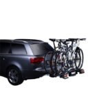 Vue latérale du porte-vélos Thule EuroWay G2 pliable