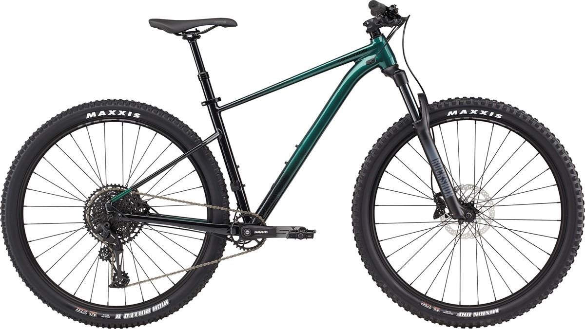 VTT Cannondale Trail SE 2 mono plateau SRAM Eagle 12V VTT sportif Cannondale Trail SE 2 sur sentier technique