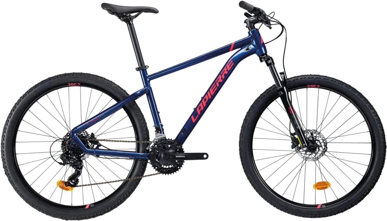 VTT Lapierre Edge 2.9 Shimano Tourney transmission