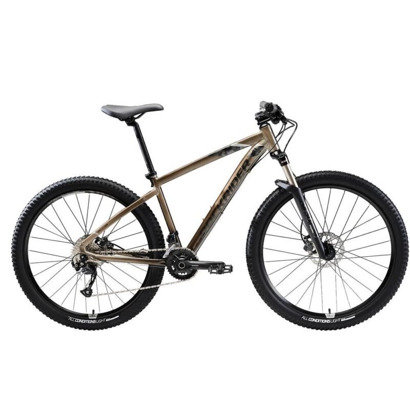 VTT semi rigide Rockrider ST 540 suspension avant 100 mm