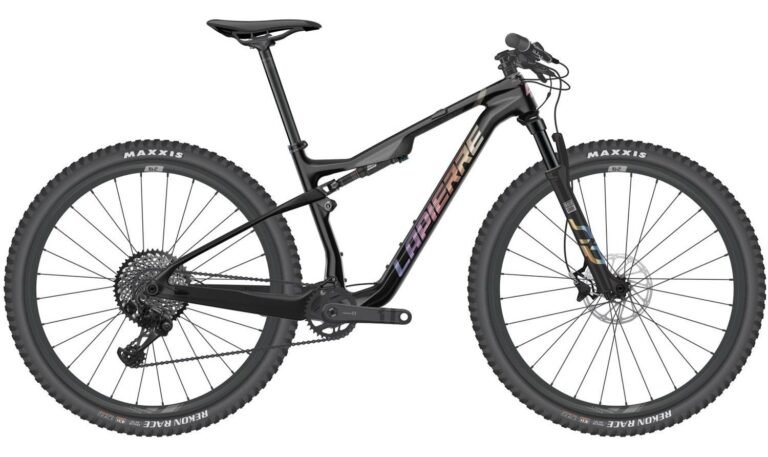 VTT Lapierre XR 9.9 sur parcours cross-country technique