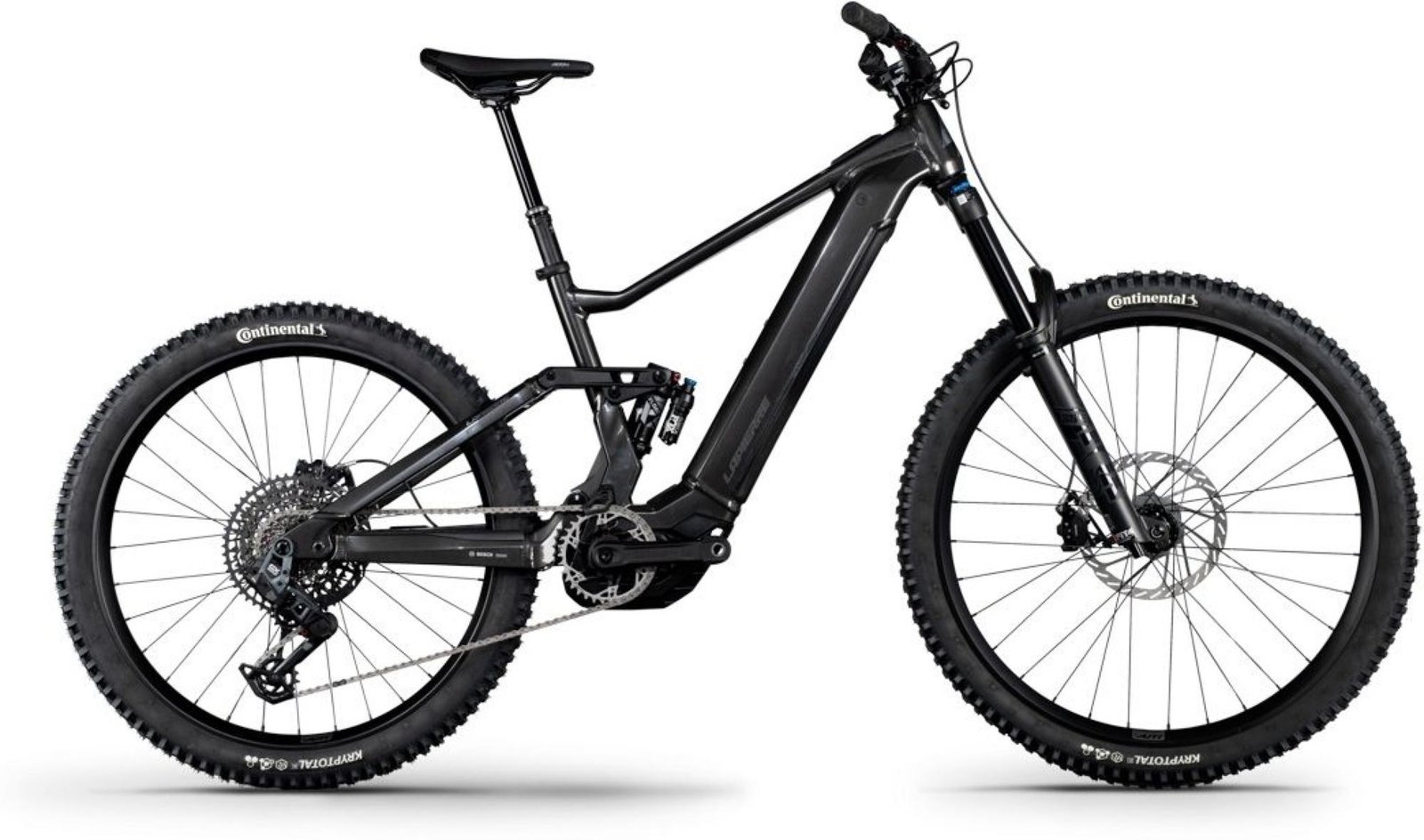 VTTAE Lapierre Overvolt AM 9.8 160 mm pour trails engagés Détail moteur Bosch Performance CX du Lapierre Overvolt AM 9.8