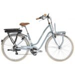 Gitane E-Classic marron VAE rétro moteur central E-Going 36V vue profil