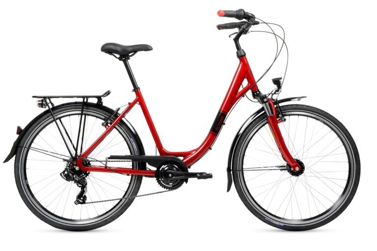Gitane Salsa D7 26 gris foncé avec cadre bas urbain