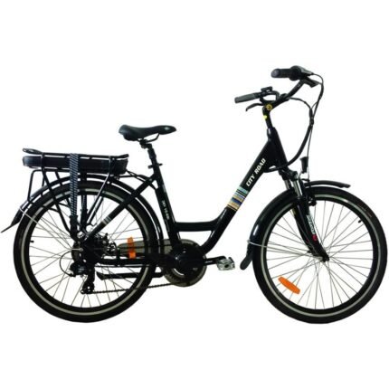 vélo électrique TOTTEM urbain cadre aluminium noir usage ville quotidien