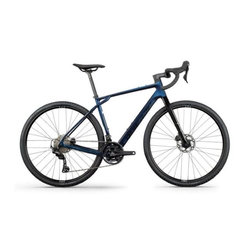 Lapierre Crosshill CF 5.0 bleu crépuscule vue latérale complète