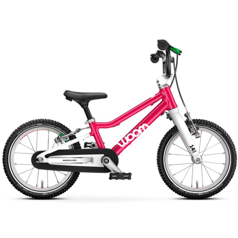 Woom GO 2 vélo enfant 14 pouces pour apprentissage du pédalage